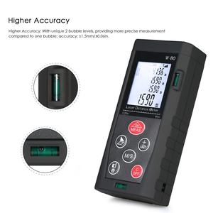 80 मीटर कम कीमत लेजर दूरी मीटर डिजिटल डायसाटीमीटर क्षेत्र मात्रा माप उपकरण डिजिटल रेंजफाइंडर - Product Image 5