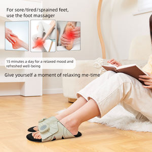 Tragbarer Wiederaufladbarer Fußschlankheits-Massagegerät mit Intelligenter Puls-Mikrostrom-Therapie und Kabelloser Fernbedienung - Product Image 5