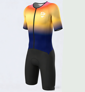 Combinaison de triathlon ZEDE à séchage rapide, respirante, haute élasticité, résistante à l'usure et aux plis, personnalisable en usine, OEM ODM - Product Image 1