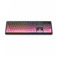 Haute qualité Sunrose 910 pleine taille fendue sans fil LED USB type-c bouton multifonction 108 touches trois modes pour