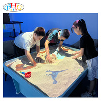Table de projection interactive BHG AR pour enfants : Projecteur de sable éducatif et artistique, table magique pour l'art