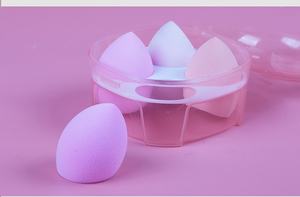 Bear Box Beauty Egg Gourde de poudre humide/sèche avec motif coeur Maquillage pastel non comestible en forme de doigt de type biseauté - Product Image 6