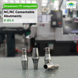 Straumann piliers cimentables avec vis pilier droit d'implant dentaire pour utilisation de perceuse accessoire de transfert approvisionnement d'usine - Product Image 6