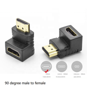 Nuovi convertitori <span class=keywords><strong>HDMI</strong></span> Full HD 4K o 8K <span class=keywords><strong>adattatore</strong></span> <span class=keywords><strong>HDMI</strong></span> da 90 gradi o 270 maschio a <span class=keywords><strong>femmina</strong></span> - Product Image 6