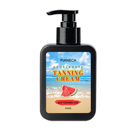Lotion de bronzage vegan biologique gel autobronzant pour intérieur et extérieur crème accélératrice de bronzage corporel pour lit de soleil