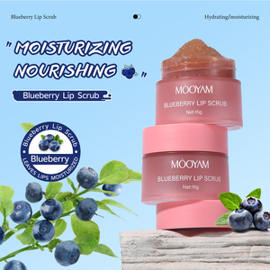 Private Label OEM Blueberry <b>Lip</b> Scrub Moisturize And Smooth <b>Lips</b> Brighten <b>Lip</b> Color Fade <b>Lip</b> Lines And Remove Wrinkles <b>Lip</b> Care - Product Image 3