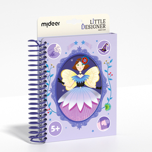 Libro de Pegatinas de Princesas Mideer MD2203 para Niñas de 3 a 7 Años, Pegatinas de Dibujos Animados para Cambiar de Ropa, Colorear y Maquillar - Product Image 1