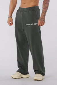 <span class=keywords><strong>Pantalon</strong></span> de sport ample et décontracté pour <span class=keywords><strong>homme</strong></span>, en <span class=keywords><strong>coton</strong></span> de haute qualité, grande taille, avec impression DTG et sérigraphie - Product Image 5