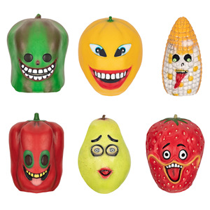 หน้ากากยางลาเท็กซ์สีส้มหน้ากากยางสไปเดอร์แมน - Product Image 5