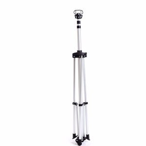 Support de lampe télescopique multifonctionnel autoportant en alliage d'aluminium pour l'extérieur - Product Image 5