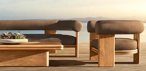 Sassanid al aire libre Indonesia teca hecha <span class=keywords><strong>a</strong></span> mano Patio Muebles de Jardín Hotel de lujo muebles de exterior <span class=keywords><strong>Bondi</strong></span> mesa de centro de teca sólida - Product Image 4