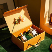 Boîte à parfum carrée en carton recyclé, emballages en carton ondulé pour cosmétiques, perruques, écologiques, logo personnalisé