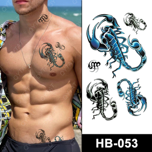 Dimensioni e Design personalizzati usa e getta Non tossici a base d'acqua <span class=keywords><strong>migliori</strong></span> adesivi temporanei falsi <span class=keywords><strong>tatuaggi</strong></span> sul collo da <span class=keywords><strong>uomo</strong></span> tribale - Product Image 1