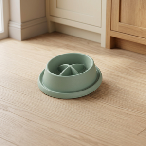 Tazón de Plástico Hecho en Italia con Forma de Botella para Comida y Agua, Fácil de Lavar, Uso Interior/Exterior, Tamaño Pequeño para Perros y Gatos - Product Image 3