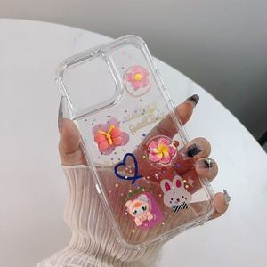 Funda para Teléfono <span class=keywords><strong>Honor</strong></span> X5b X6b 60plus, Diseño 3 en 1, con Purpurina, Epoxi 3D, Patrón de Degradado, Novedad 2025 - Product Image 2
