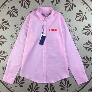 <span class=keywords><strong>Camicia</strong></span> Casual da <span class=keywords><strong>Uomo</strong></span> in <span class=keywords><strong>Lino</strong></span> Stile Britannico Slim Fit a Maniche Lunghe Tinta Unita o Floreale per Affari o Stagione Autunnale # RL-2222 - Product Image 1