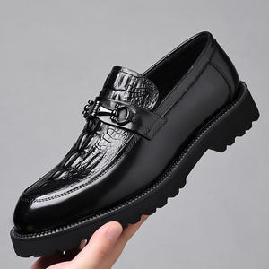 Chaussures habillées en cuir véritable grande taille pour homme – Luxe et style classique Oxford - Product Image 1