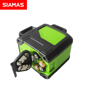 SIAMAS niveau laser 2D outil laser vert auto-nivelant <span class=keywords><strong>8</strong></span> lignes deux laser à 360 degrés avec support magnétique - Product Image 4