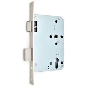 Big size 80mm backset fire rated door lock body / EN12209 CE mortise lock / sash lock for steel or timber door 8072Z