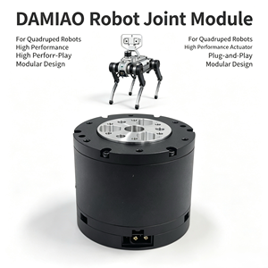 มอเตอร์ข้อต่อหุ่นยนต์ DAMIAO 3NM แรงบิดสูง พร้อมไดรเวอร์ในตัว ตัวลดความเร็ว และเอนโค้ดเดอร์แบบ Absolute สำหรับหุ่นยนต์ฮิวแมนนอยด์ หุ่นยนต์สี่ขา หุ่นยนต์สุนัข DIY - Product Image 2