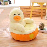 Adorable canapé en peluche pour enfant, fauteuil en peluche, coussin doux, siège enfant, cadeau, avec motifs Ours en peluche, Panda, Licorne, Canard
