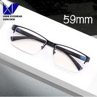 Lunettes anti-lumière bleue unisexes OEM, forme rectangulaire, monture complète, pour visage en forme de losange, pour utilisation sur ordinateur