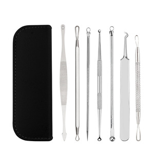7 Piece Stainless Steel Acne Needle Set For Blackhead And Comedone Removal Face Cleaning Tool - Product Image 3