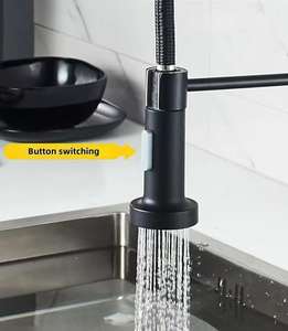 Vente en gros Robinet d'évier de cuisine commercial moderne Robinet à ressort à tirette flexible en laiton Robinet de cuisine <span class=keywords><strong>gourmet</strong></span> torneira <span class=keywords><strong>gourmet</strong></span> - Product Image 4