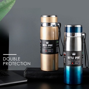 Nhà máy mới công suất lớn 316 thép không gỉ cách nhiệt cup tùy chỉnh thể thao chai nước với logo cho sử dụng ngoài trời - Product Image 2
