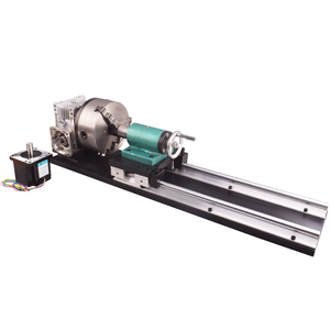 Rotation Axis 4th Rotary <b>Table</b> 3-jaw Chuck Turntable 4 for <b>Router</b> Woodworking Engraving Rotary Axis - Product Image 1