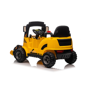 WDWH106 इलेक्ट्रिक किड्स राइड ऑन कार 12V बेबी रोड रोलर रॉकर आर्म को इलेक्ट्रिक रूप से ऊपर और नीचे उठाया जा सकता है - Product Image 3