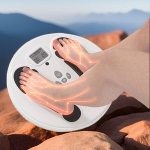 Recarregável TENS & EMS Foot Circulation Stimulator Neuropatia Pain Relief Foot Massager Machine <span class=keywords><strong>for</strong></span> Feet <span class=keywords><strong>Therapy</strong></span> - Product Image 2
