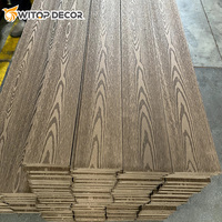 Decking composite solide Decking composite pour planche de pont de natation et terrasse