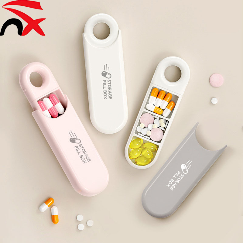 Hot Selling High Quality New Medicine Box Portable Pill Divider Box Medicine Mini Storage Box for Travel Outdoor