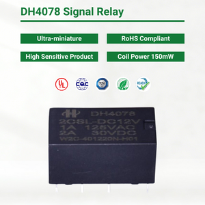 DH4078-2CSL-DC5V 4078 ccquv रो 2a pcb सिग्नल रिले होम उपकरण दूरसंचार उपकरण बिजली मीटर - Product Image 6