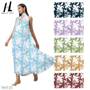 Pétales audacieux et dramatiques en tissu imprimé floral surdimensionné pour robes <span class=keywords><strong>Maxi</strong></span>, robes - Product Image 1