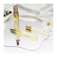 10ml Mini fond épais Vintage rond carré clair bouteilles de parfum rechargeables 10ml échantillon de qualité décantations de parfum en verre