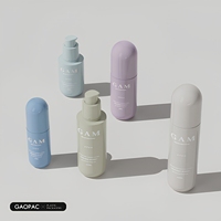 Flacon cosmétique PETG personnalisé de qualité supérieure, couleur personnalisée, pour lotion, sérum, tonique, spray, pompe, 100/120 ml, emballage imprimé à l'écran