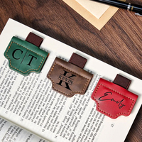 Marcapáginas de Cuero Sintético Personalizado con Grabado Láser, Colorido y Vintage, con Cierre Magnético y Soporte para Bolígrafo