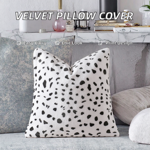 Fundas de Almohada Decorativas de Terciopelo Jacquard Cuadradas de Alta Calidad para el Hogar y Sofás de Hotel - Product Image 2