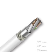 Cable de Carga Rápida Flexible de 1m Tipo C USB para Teléfono Inteligente, Fabricado en Shenzhen, para iPhone 12 13 14 Pro Max 15 16 17