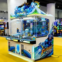 Máquina de Empujar Monedas, Juego de Arcade Operado con Monedas, 2 Jugadores, Redención de Boletos, Topvoy TV-GG-002, Acero Acrílico, Luces Intermitentes, Sonido