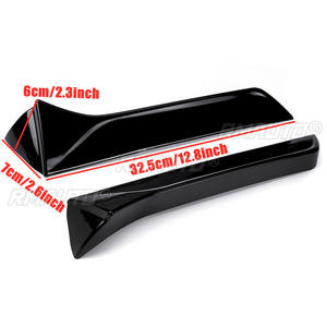 2X Spoiler de vitre arrière pour Seat Leon 5F FR Mk3 MK3.5, Aileron de toit arrière, Bord latéral, Becquet arrière, Spoiler vertical arrière - Product Image 6
