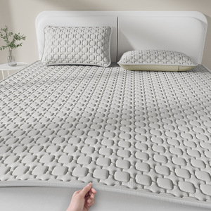 Sabana De Latex Refrescante <span class=keywords><strong>Classe</strong></span> a Absorbant L'humidité Respirant Doux Antibactérien Épaissi 12mm Latex Refroidissement Drap De Lit Tapis - Product Image 5