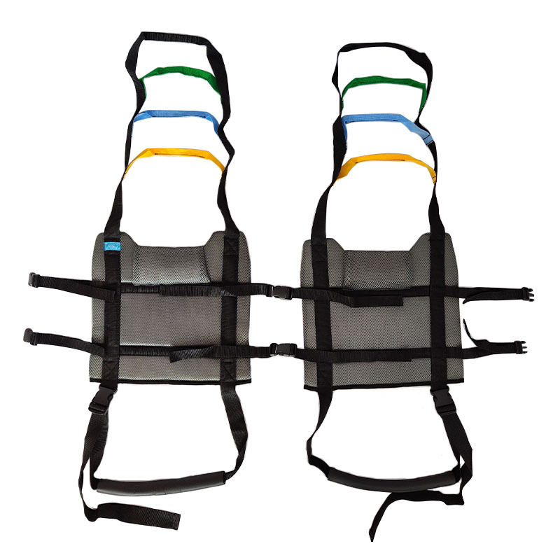 Grey mesh baby walking vest