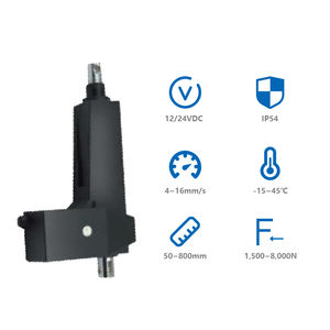 PrimoPal Großer Elektrischer Linearantrieb 800kg 800mm Synchronisiert Geräuscharm 12V 24V DC-Motor Linearantrieb für Medizinische Geräte - Product Image 1