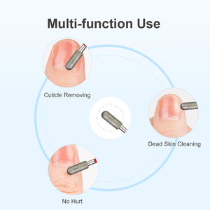 Punte per fresa diamantate di alta qualità da 3/32 pollici, frese diamantate per rimuovere cuticole e pelle morta, strumenti professionali per manicure e pedicure - Product Image 4