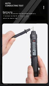 HYTAIS TS20A <strong>Professional</strong> Digital Multimeter 4000 Counts High Precision Pen Type <strong>Tester</strong> for AC DC Voltage Ohm Multifunctional - Product Image 6