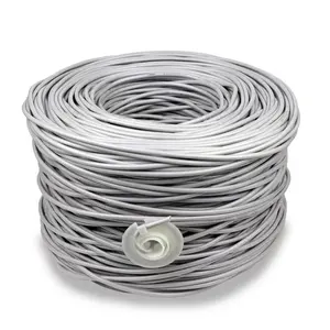 شبكة كابل Utp Cat6 305m كابل شبكات القط 5e القط 5 Cat6 إيثرنت كابل 1000ft 305m