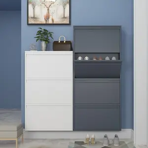 Customized Steel Shoes Cabinet Hot 4 Drawer Steel Lateral Shoe cabinet Movable 4 Drawers Premier File Cabinet